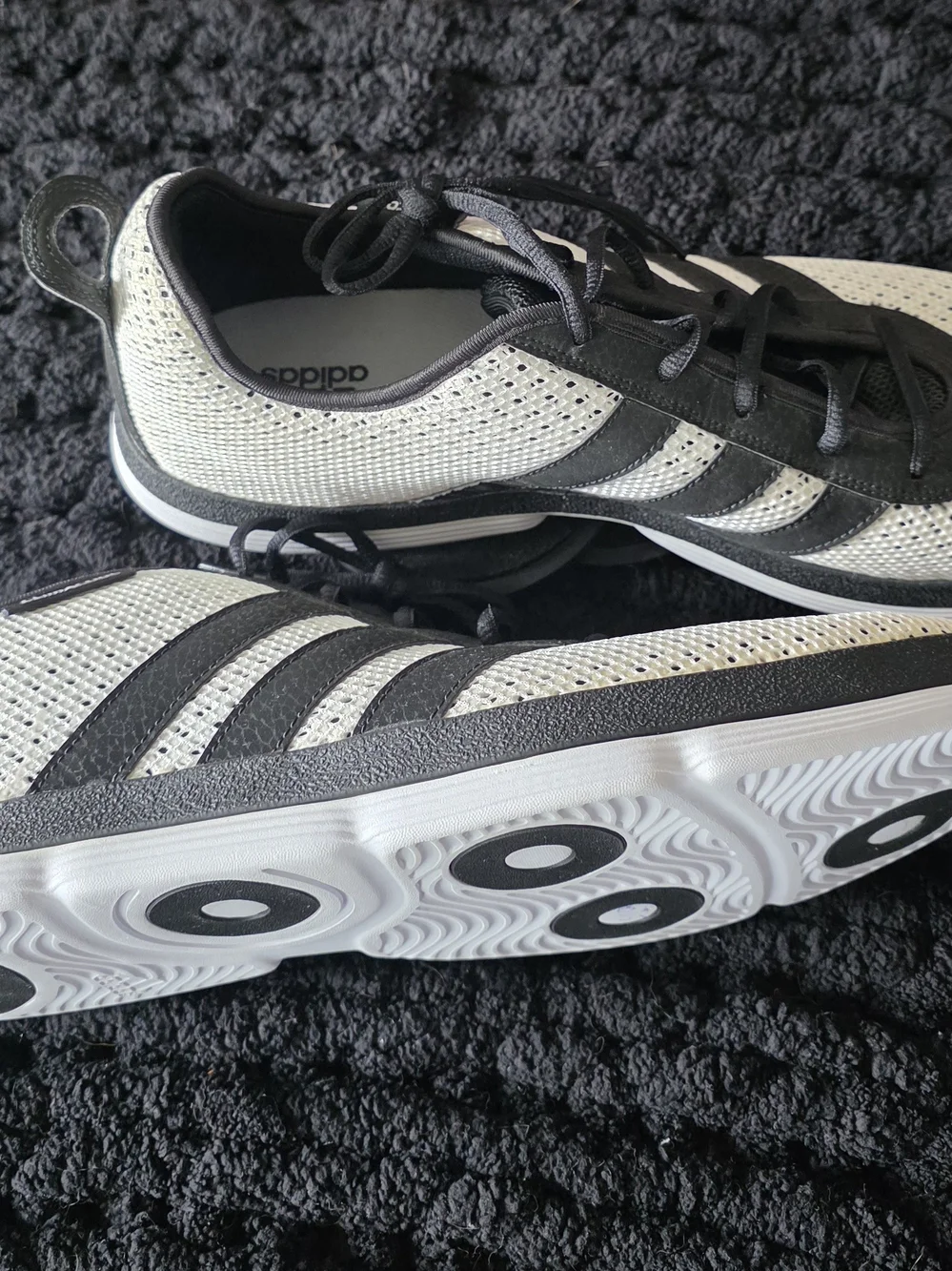Adidas CLIMALITE Shoes Sz Size 17 Perforated Recovery NWOT